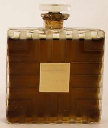 Rene Lalique Milord Perfume Bottle