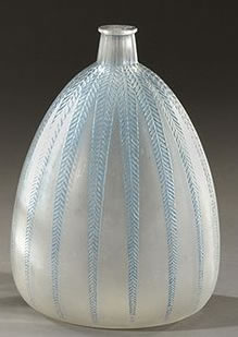 Rene Lalique  Mimosa Vase 