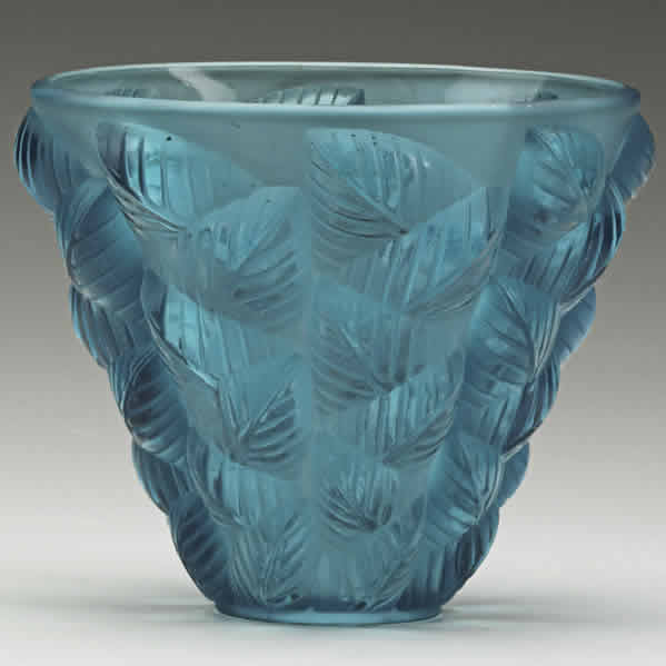 Rene Lalique Vase Moissac