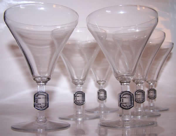 R. Lalique Monogramme Glass