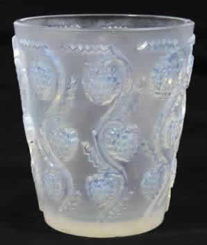 Rene Lalique Muscat Vase