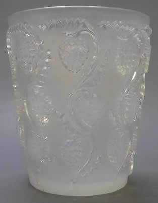 R. Lalique Muscat Vase