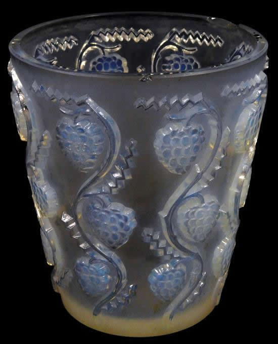 Rene Lalique Vase Muscat
