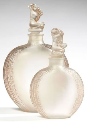 R. Lalique Myosotis Perfume Bottle