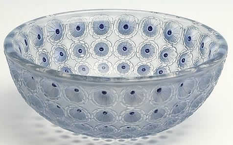 Rene Lalique Bowl Nemours