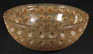 Rene Lalique Bowl Nemours