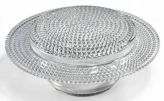 R. Lalique Nippon-4 Butter Dish