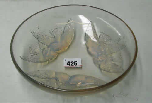 Rene Lalique Bowl Nonnettes
