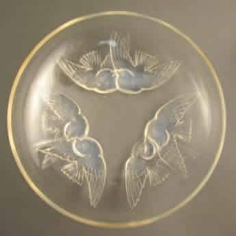 R. Lalique Nonnettes Shallow Bowl
