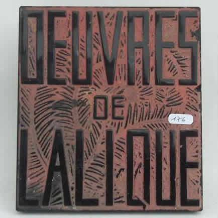 Rene Lalique Oeuvres De Lalique Sign