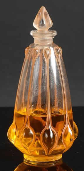 R. Lalique Olives Perfume Bottle