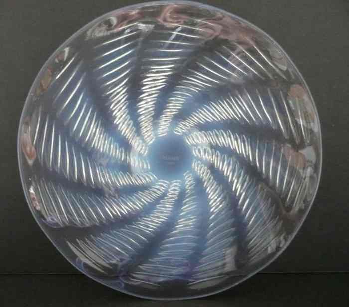 Rene Lalique Plate Ondes