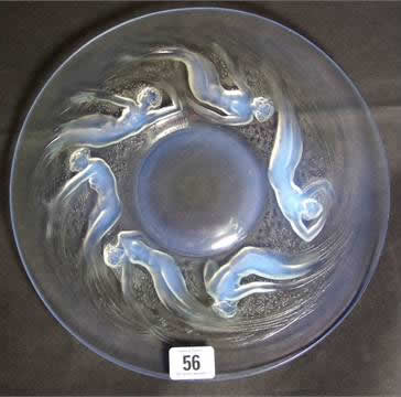 Rene Lalique Plate Ondines