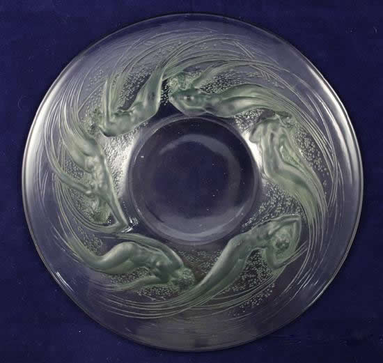 Rene Lalique Ondines Plate