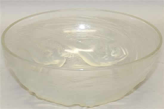 Rene Lalique Bowl Ondines