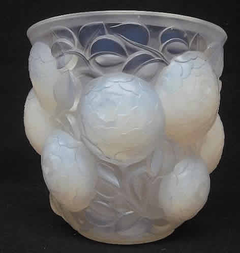 Rene Lalique  Oran Opalescent Vase 