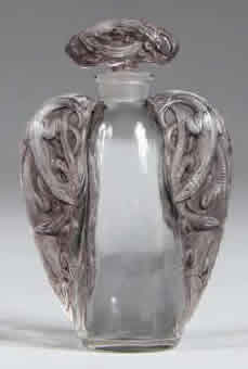 R. Lalique Oreilles Lezards Perfume Bottle