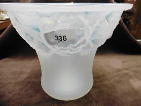 R. Lalique Orleans Vase