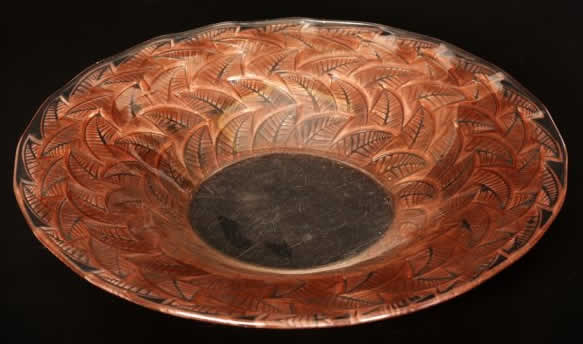R. Lalique Ormeaux Bowl