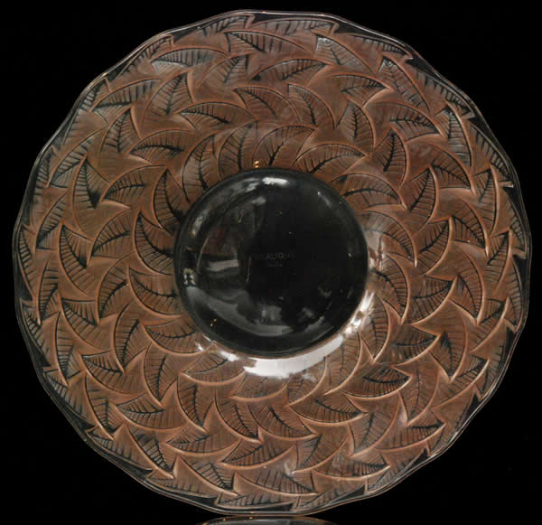 Rene Lalique Charger Ormeaux