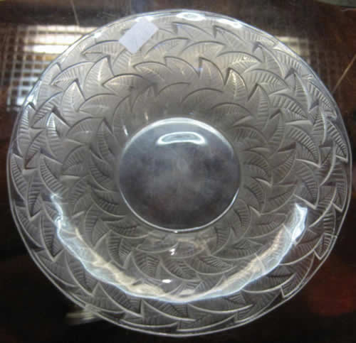 Rene Lalique Coupe Ouverte Ormeaux