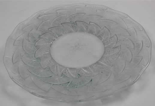 Rene Lalique Plate Ormeaux