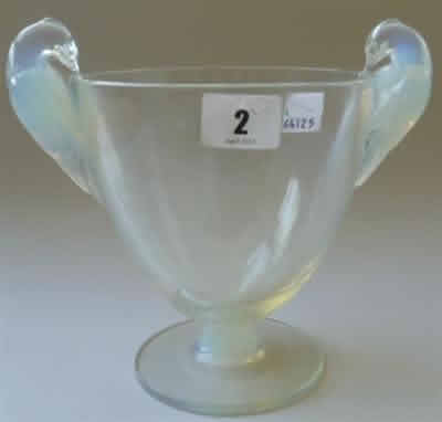 R. Lalique Ornis Opalescent Vase