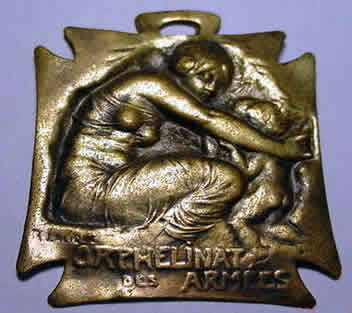 Rene Lalique Medal Orphelinat Des Armees