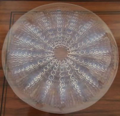 R. Lalique Oursin Plate