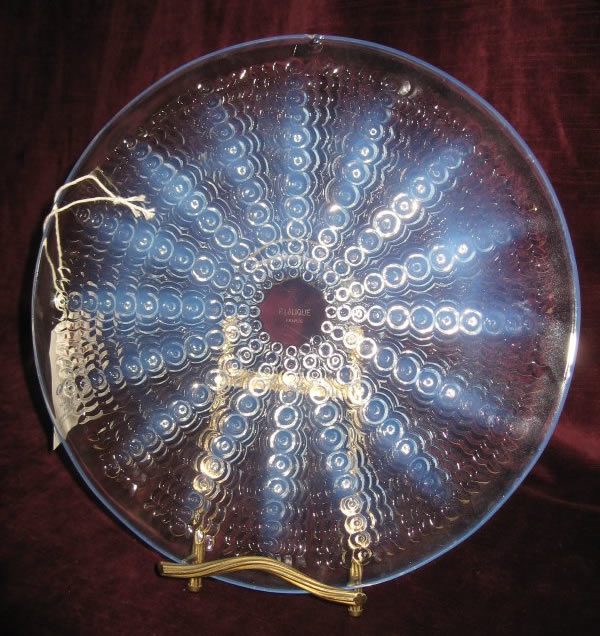 Rene Lalique Oursins Plate