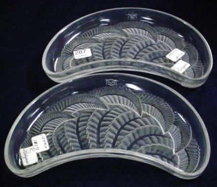 Rene Lalique Paimpol Plate