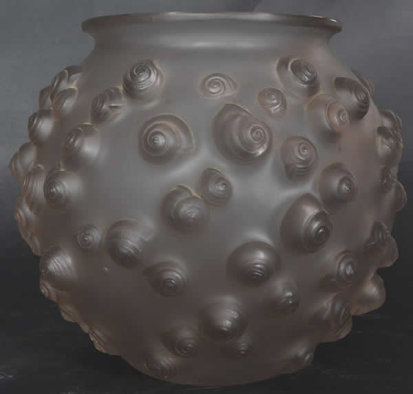 R. Lalique Palissy Vase