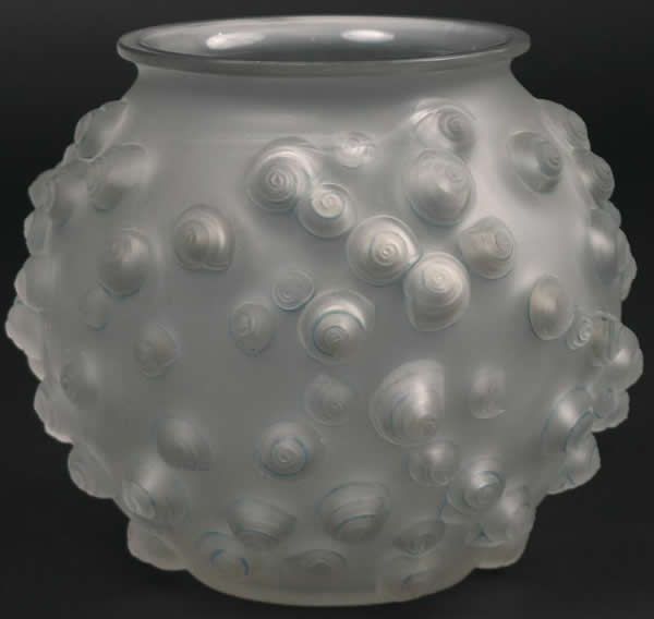 R. Lalique Palissy Vase