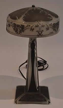 R. Lalique Paon Lamp