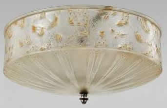 Rene Lalique  Papillons-2 Chandelier 