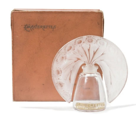 Rene Lalique  Paquerettes Perfume Bottle 