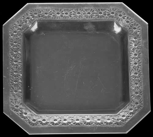 R. Lalique Paquerettes Square Plate