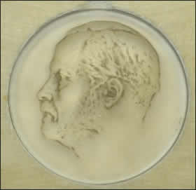 Rene Lalique Medallion Pasteur