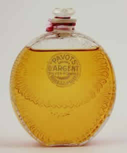R. Lalique Pavots D'Argent Perfume Bottle