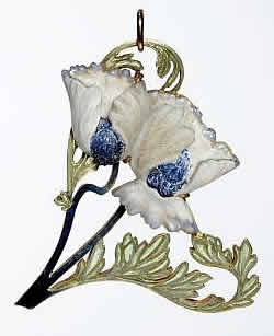 Rene Lalique Pavots Pendant