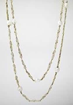 Rene Lalique Pearl Necklace