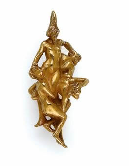 Rene Lalique Figurines Pendant