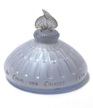 Rene Lalique Perfume Bottle Au Coeur Des Calices