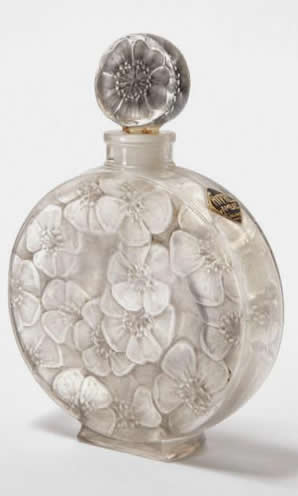 Rene Lalique Perfume Bottle Chypre-Ambre