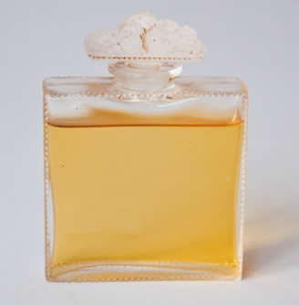 Rene Lalique Perfume Bottle Fleur De France