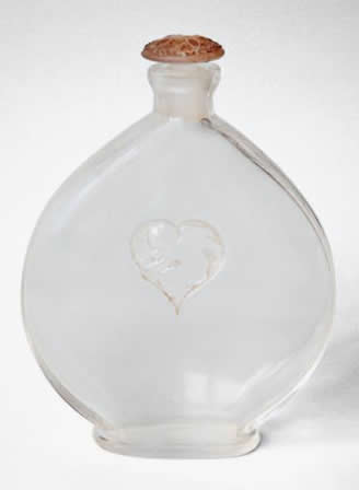 Rene Lalique Perfume Bottle L'Amour Dans La Coeu