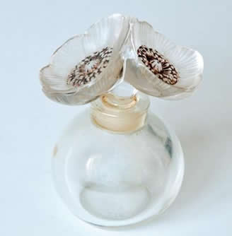 Rene Lalique Perfume Bottle Les Anemones