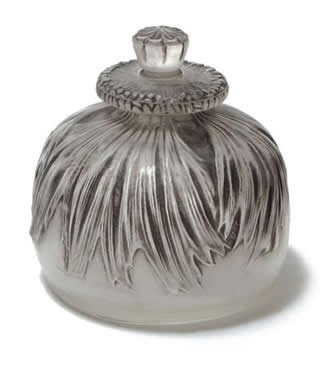 Rene Lalique Perfume Bottle Pavot