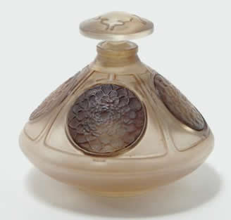 Rene Lalique Perfume Bottle Quatre Soleils