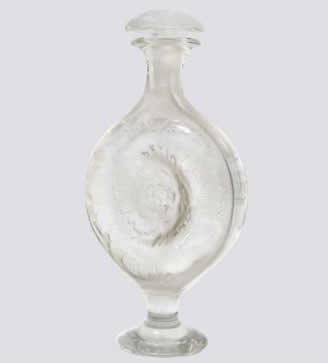 Rene Lalique Perfume Bottle Rose De Rochas-